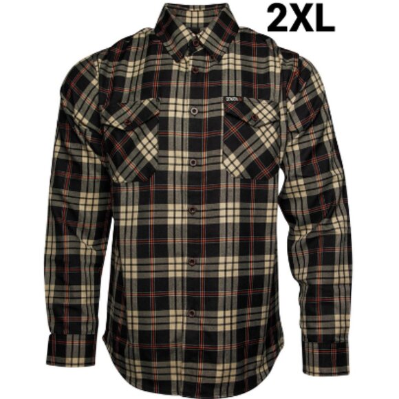 DIXXON Flannel x WHITECHAPEL Collab Limited Edition Flannel Shirt - Men's 2XL - Picture 1 of 11